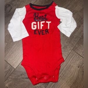 Red and White Kids One Piece